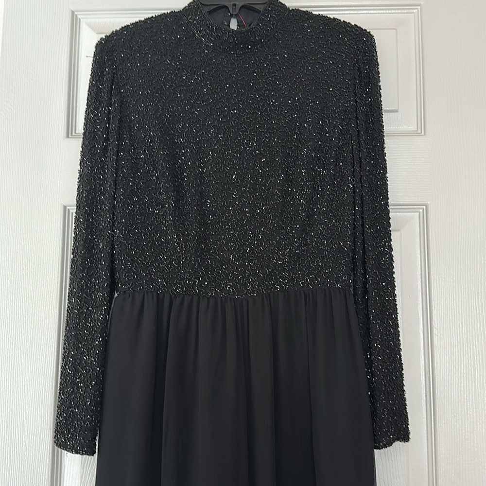Beaded cocktail pant suit
